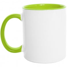 MUGS BLANCO FONDO Y OREJA COLOR 11 Oz