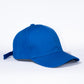 GORRA ALGODON CEPILLADO COLOR AZUL REY