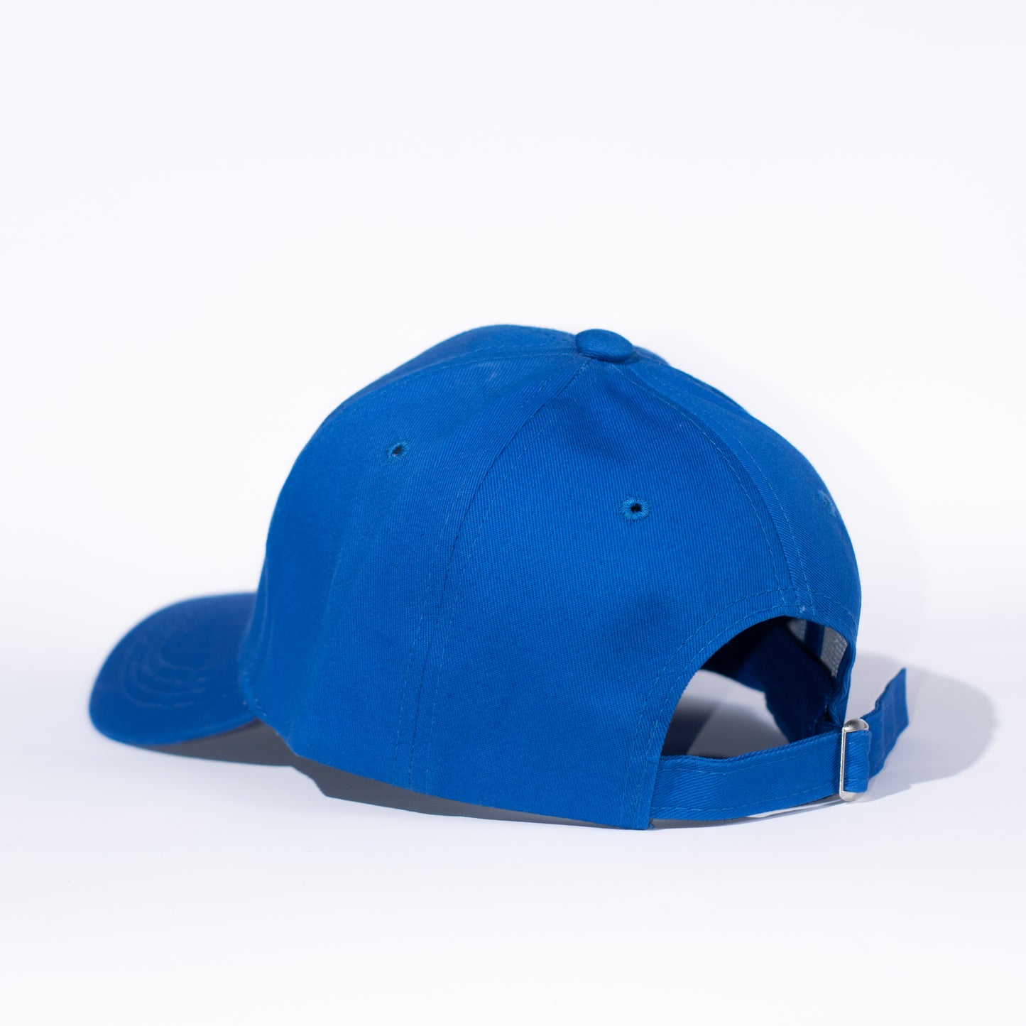 GORRA ALGODON CEPILLADO COLOR AZUL REY