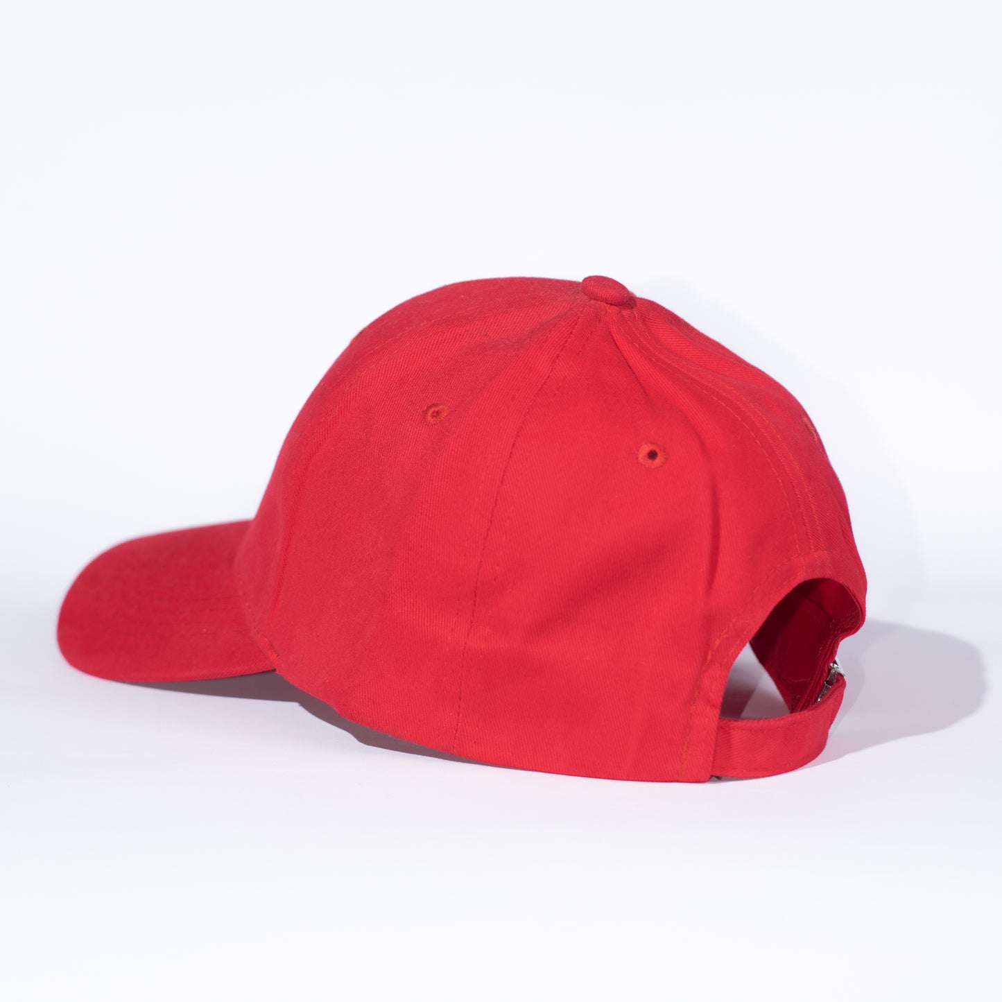 GORRA ALGODON CEPILLADO COLOR ROJO