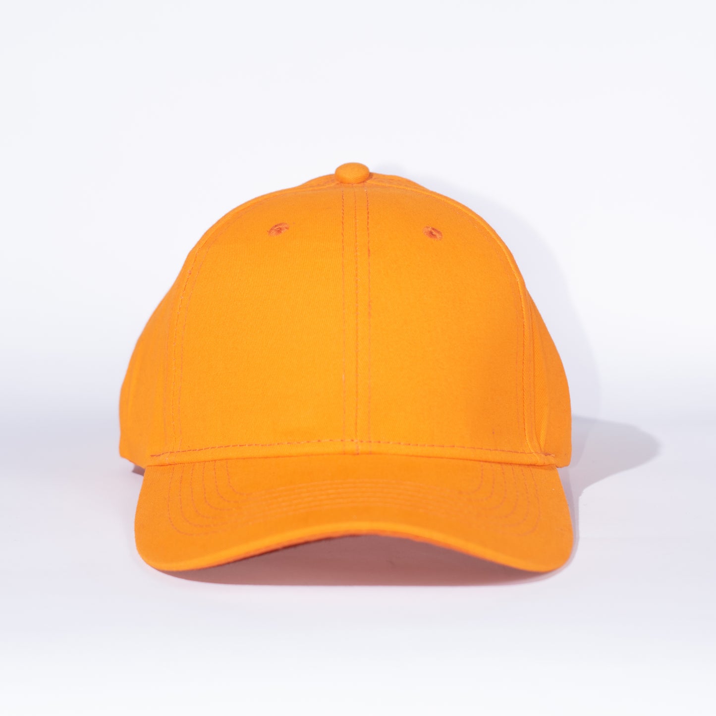 GORRA ALGODON CEPILLADO COLOR NARANJA