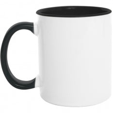 MUGS BLANCO FONDO Y OREJA COLOR 11 Oz