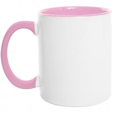 MUGS BLANCO FONDO Y OREJA COLOR 11 Oz