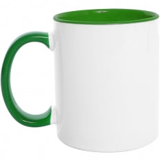 MUGS BLANCO FONDO Y OREJA COLOR 11 Oz