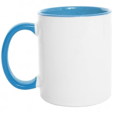 MUGS BLANCO FONDO Y OREJA COLOR 11 Oz
