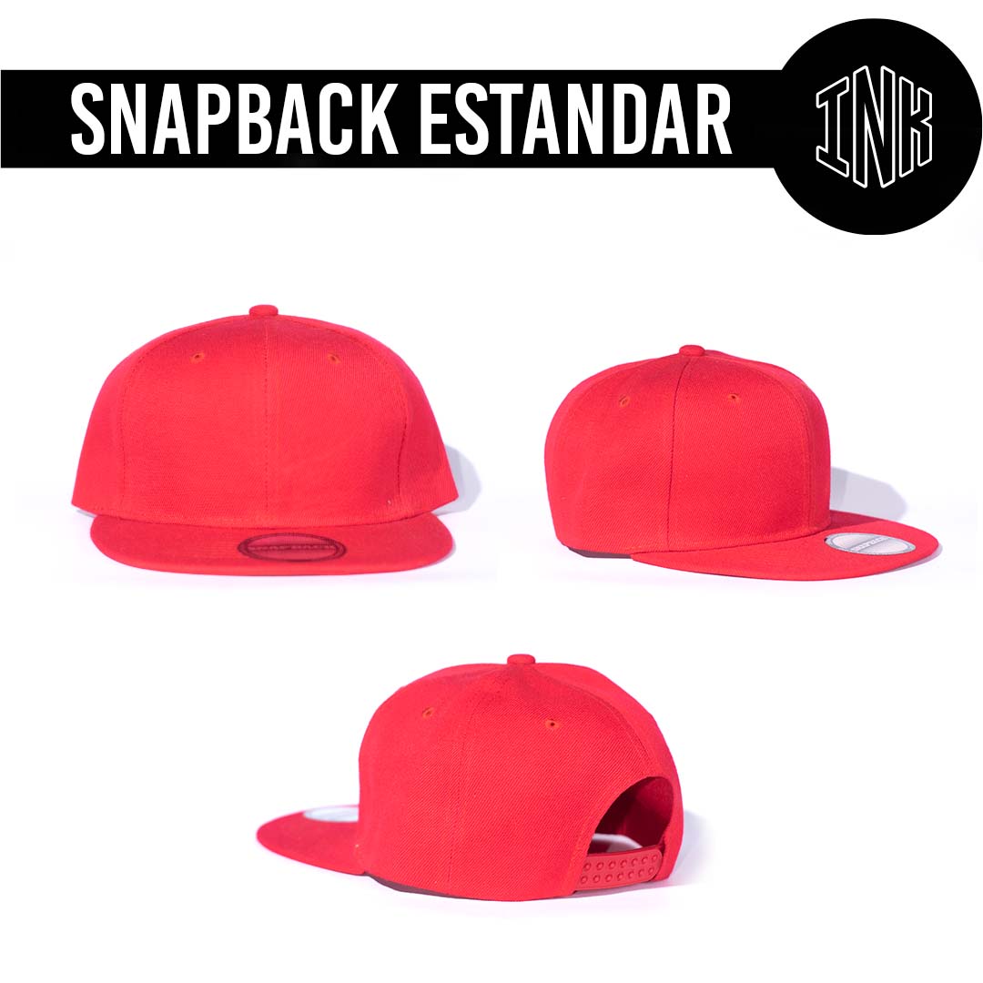 SNAPBACK ESTANDAR COLOR ROJO