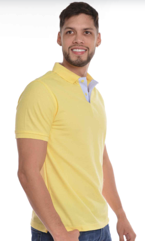 CAMISETA TIPO POLO HOMBRE