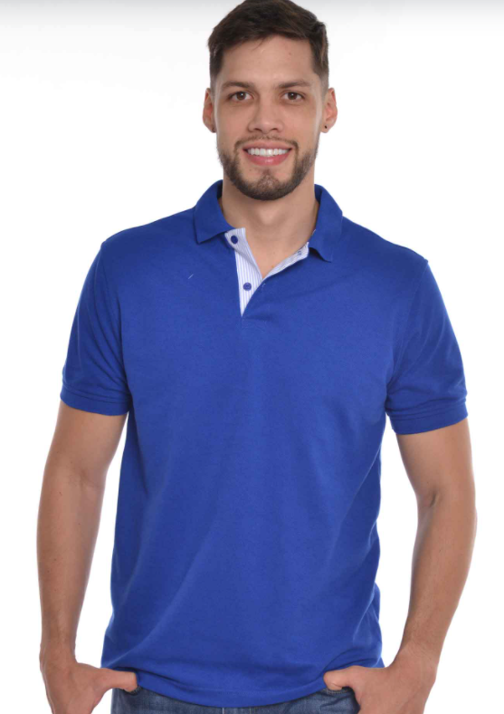 CAMISETA TIPO POLO HOMBRE