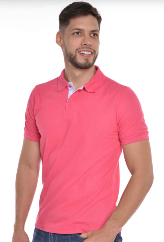 CAMISETA TIPO POLO HOMBRE