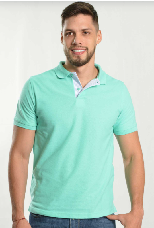 CAMISETA TIPO POLO HOMBRE