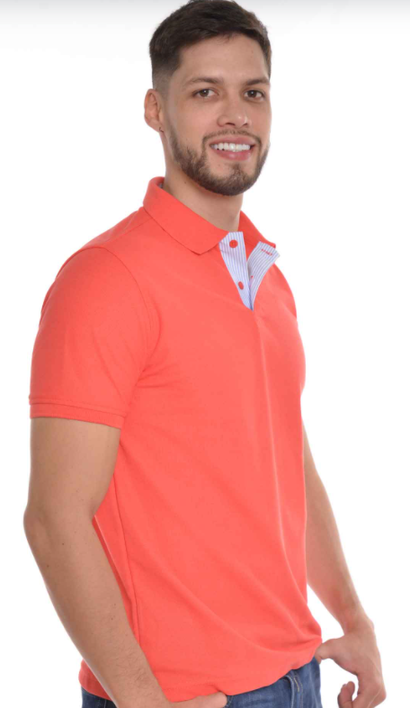 CAMISETA TIPO POLO HOMBRE