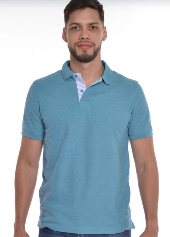 CAMISETA TIPO POLO HOMBRE