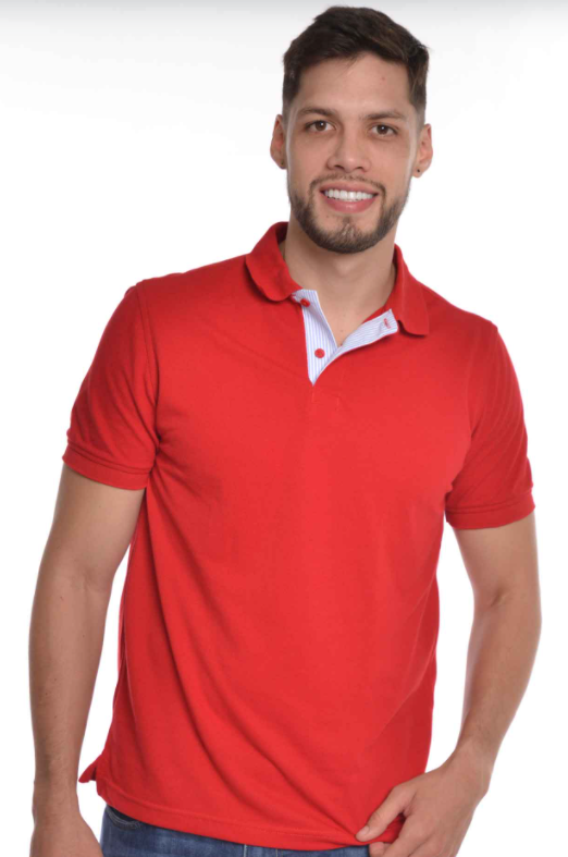 CAMISETA TIPO POLO HOMBRE