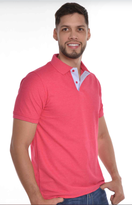 CAMISETA TIPO POLO HOMBRE