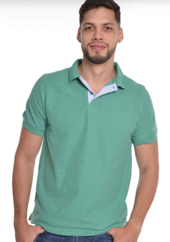 CAMISETA TIPO POLO HOMBRE